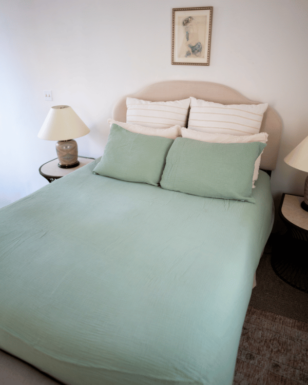 Sonoran Fitted Sheet - Sage - Image 4