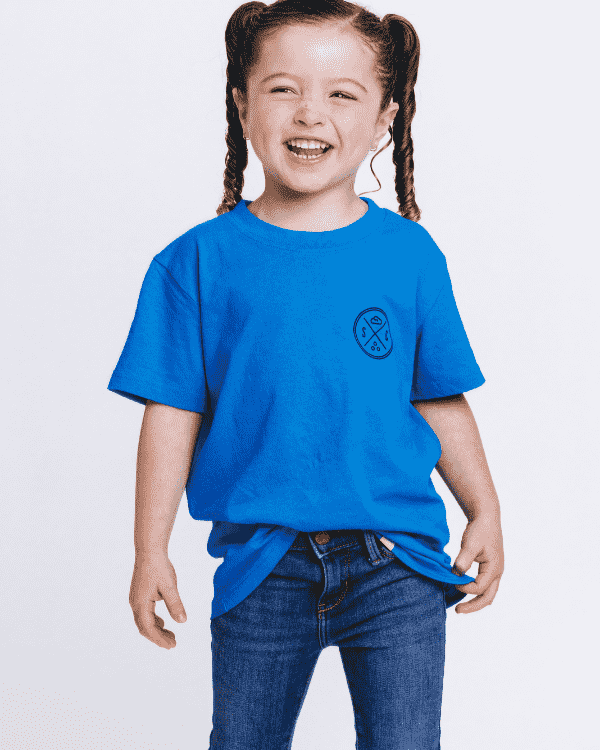 SC Dolphin Kids Tee - Sapphire Blue