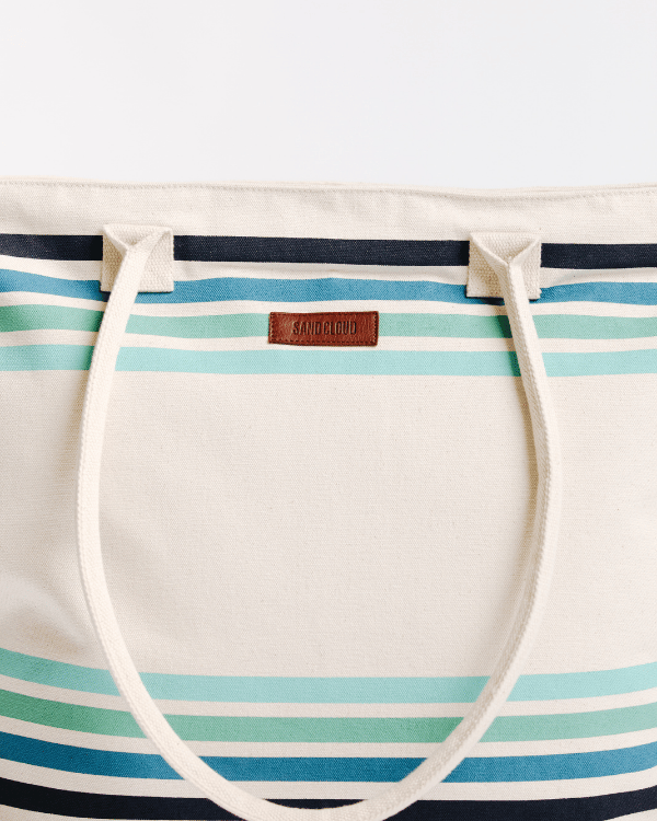 Border Classic Stripe Beach Tote - Image 5