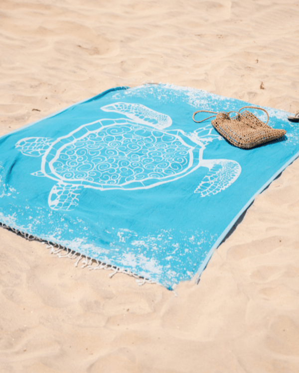 Alternative view of Crush Turtle Teal XL