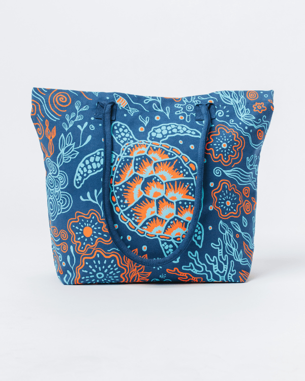 Alternative view of Reef Turtles Beach Tote