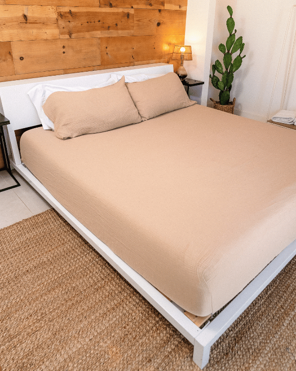Sonoran Fitted Sheet - Taupe - Image 5