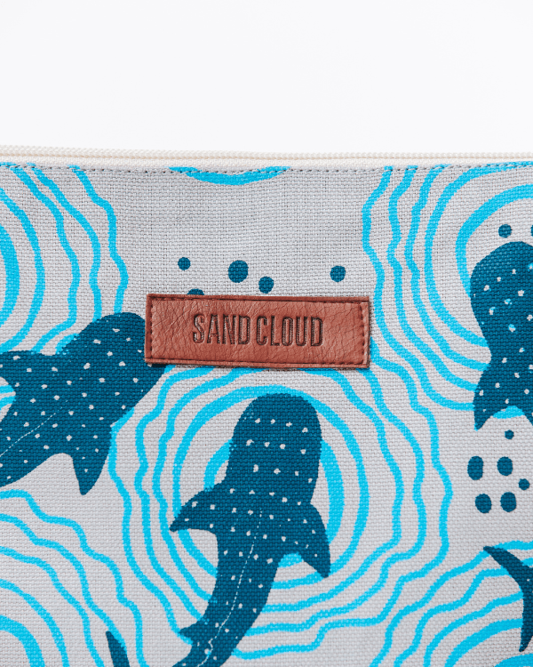 Shark Ripples Zipper Pouch - Image 4