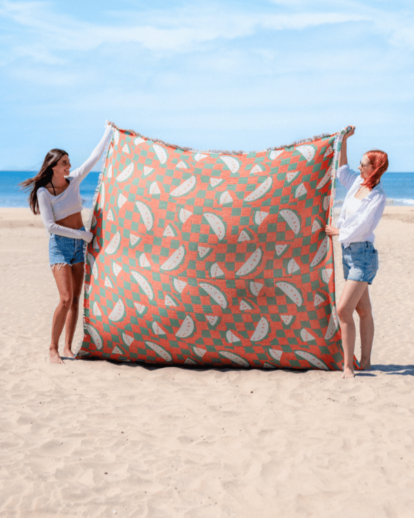 Melon Checker - PARTY BLANKET - Image 6