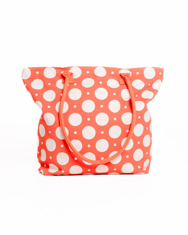 Polka Dot Beach Tote - Image 3
