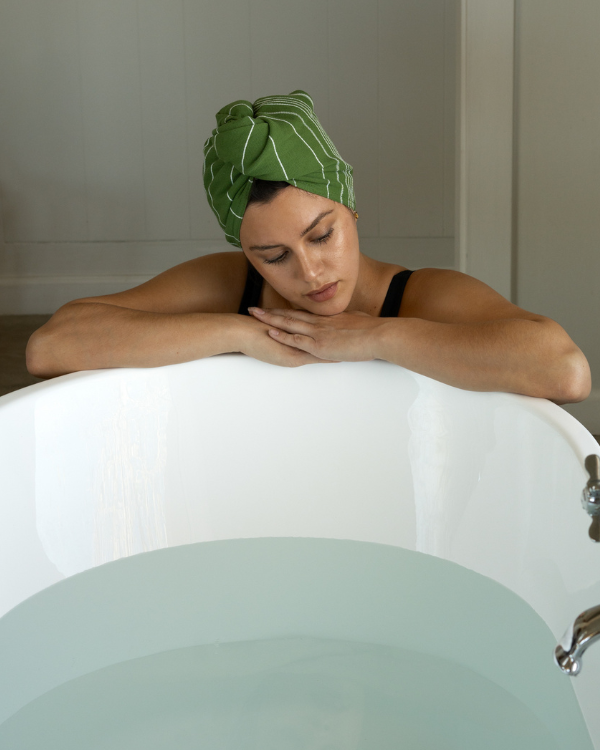 Alternative view of Classic Hair Towel - Green