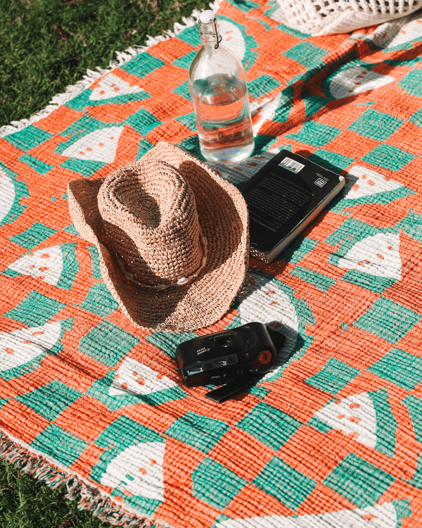 Melon Checker - PARTY BLANKET - Image 4