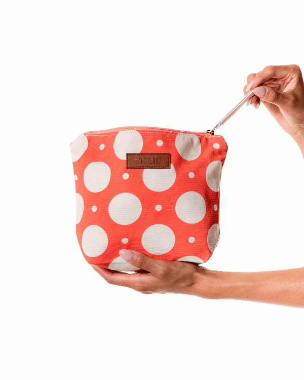 Polka Dot Zipper Pouch - Image 4