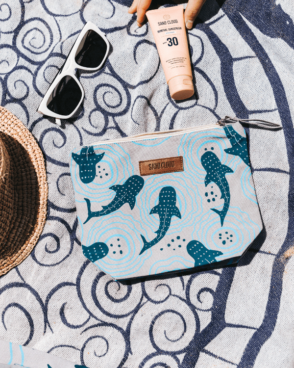 Shark Ripples Zipper Pouch - Image 6