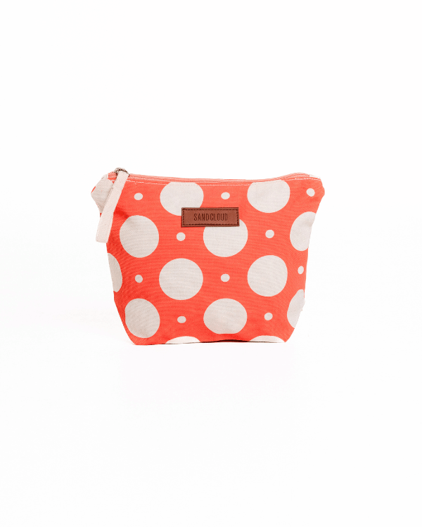 Polka Dot Zipper Pouch