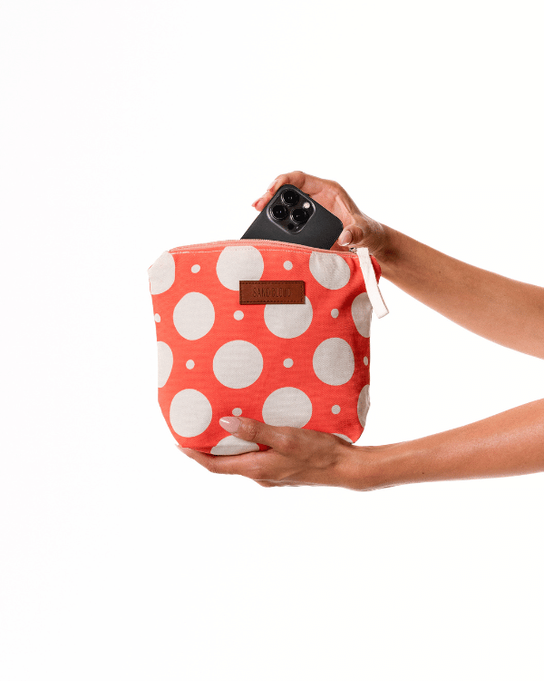 Polka Dot Zipper Pouch - Image 7