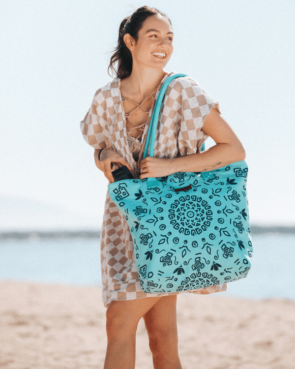 Alternative view of Mandala Beach Tote