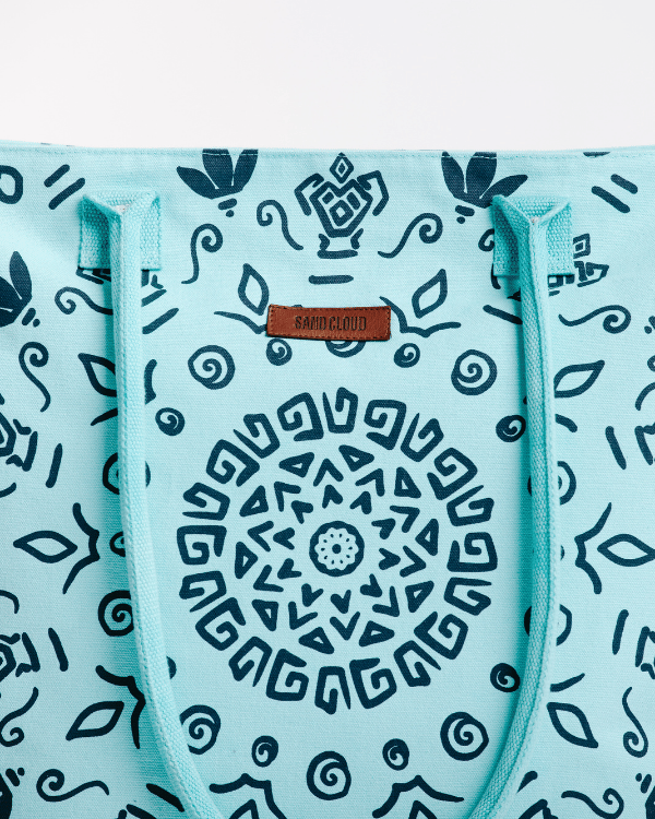 Mandala Beach Tote - Image 5