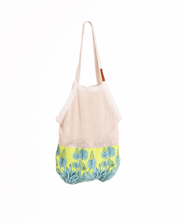 Agave Net Printed Market Bag - Image 3