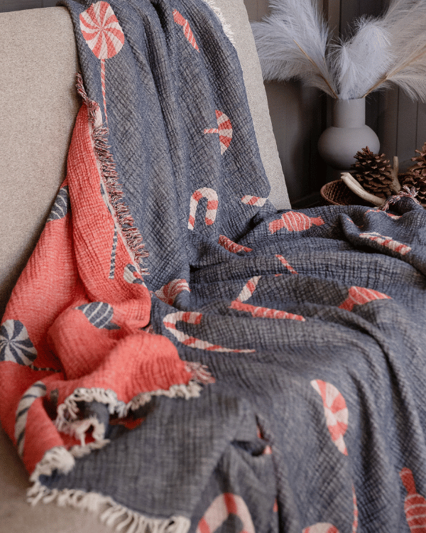 Candy Cane - PARTY BLANKET - Image 6