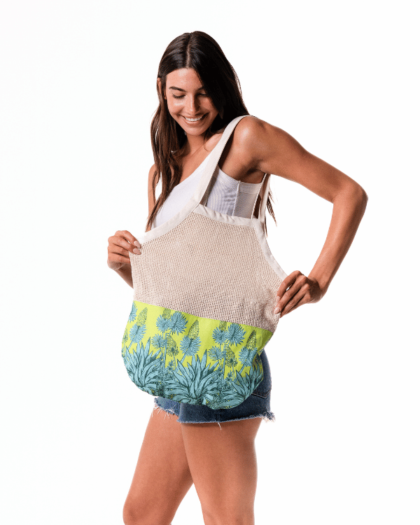Agave Net Printed Market Bag - Image 4