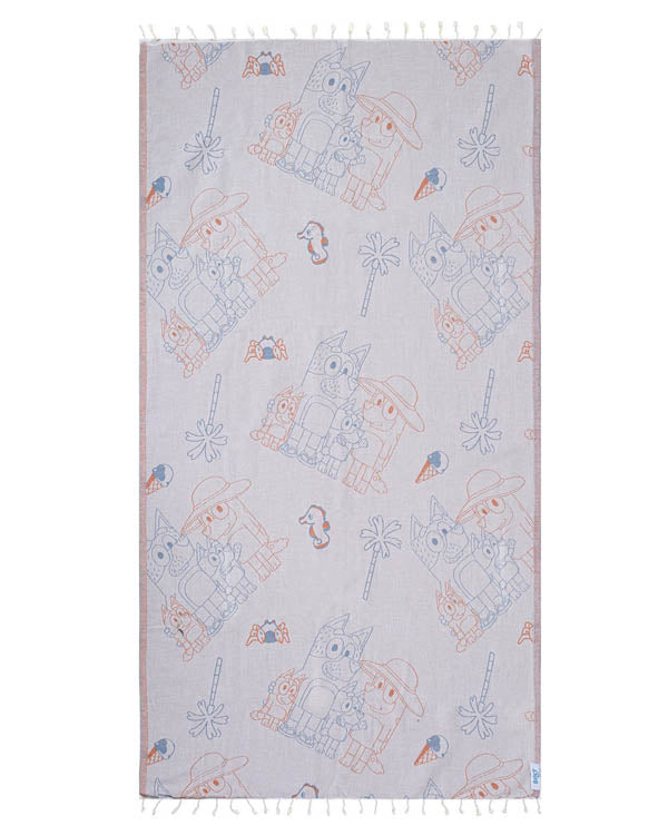 Bluey & Family Adult Towel