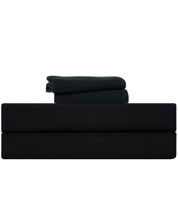 Terra Fringeless XL Bath Bundle - Black