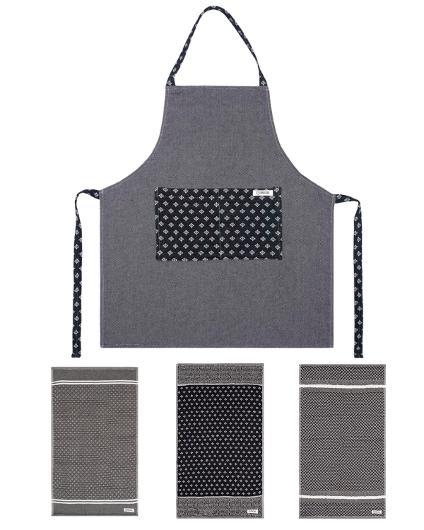 Cassia Bundle - 1 Towels Set, 1 Apron