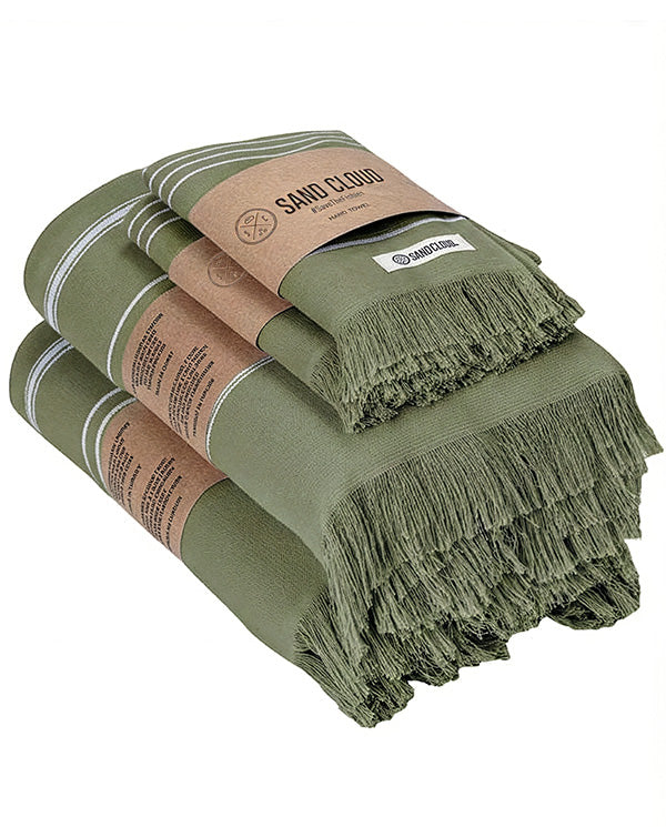 Classic XL Bath Bundle - Hedge Green
