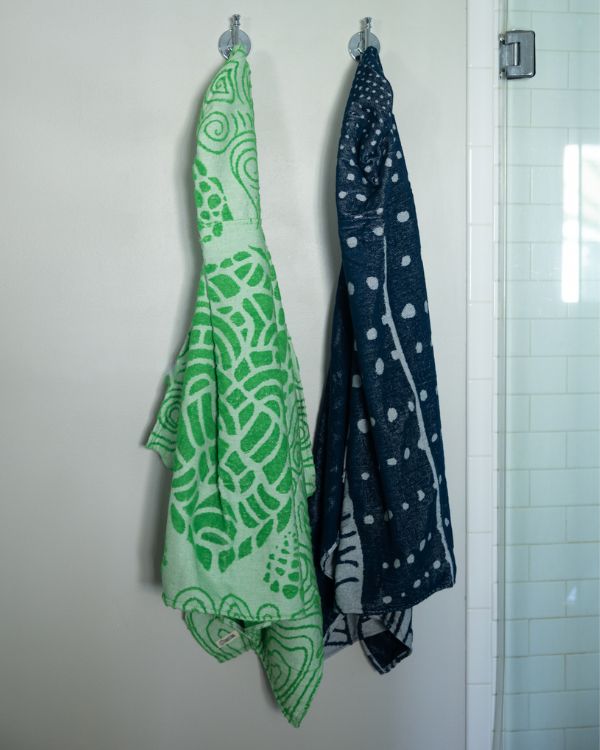 Whale Shark Hooded Kids Bath Towel - Image 5
