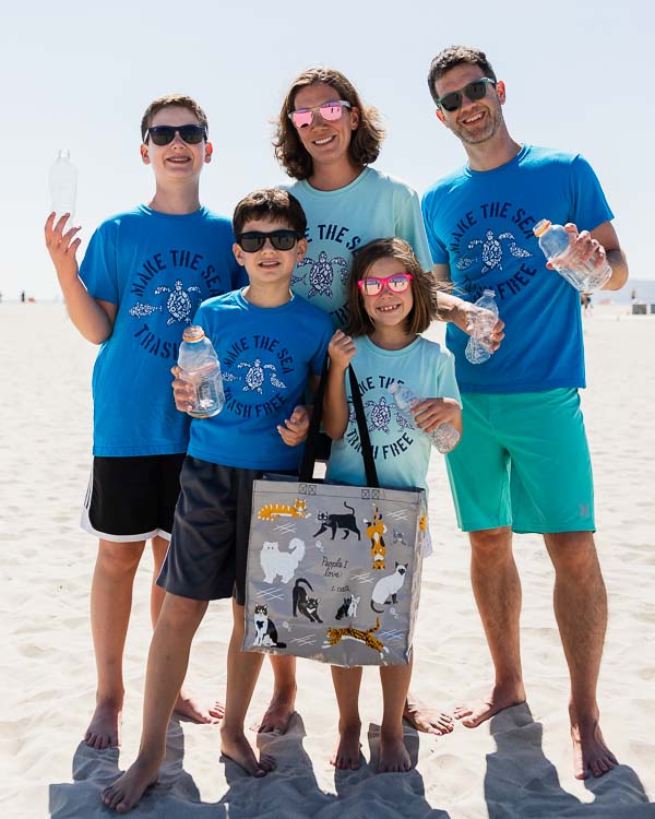 Alternative view of Make The Sea Trash Free Eco Kids Tee