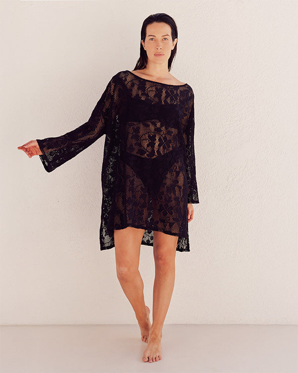 Alternative view of Maya Lace Top