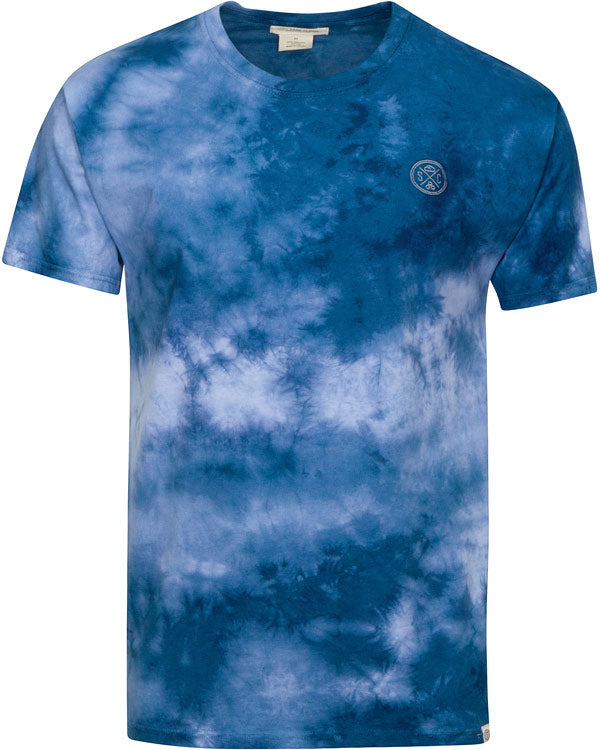 Alternative view of Navy Acid Wash Tee