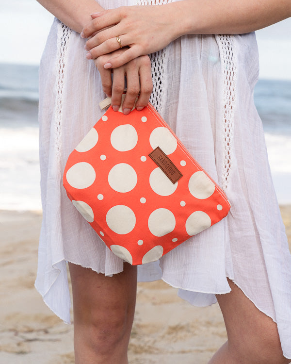 Polka Dot Zipper Pouch - Image 5
