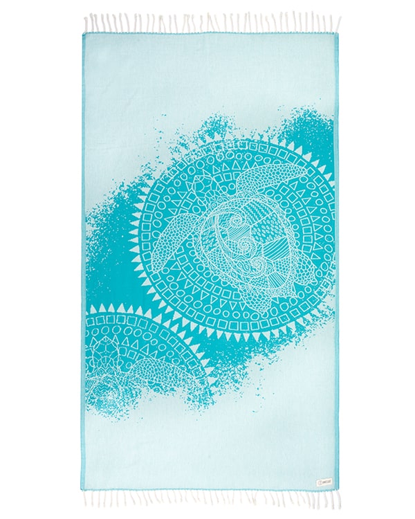 Alternative view of Mandala Sea Turtle Green