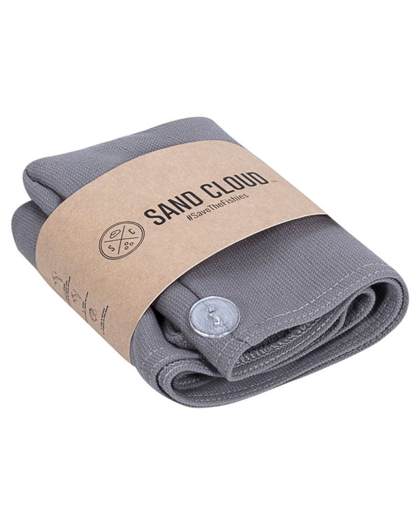 Terra Hair Towel - Grey - Image 5