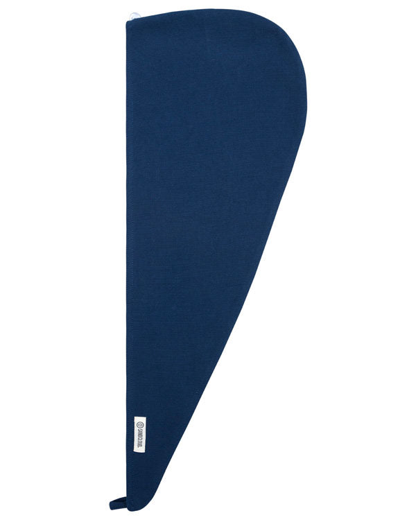 Terra Hair Towel - Navy