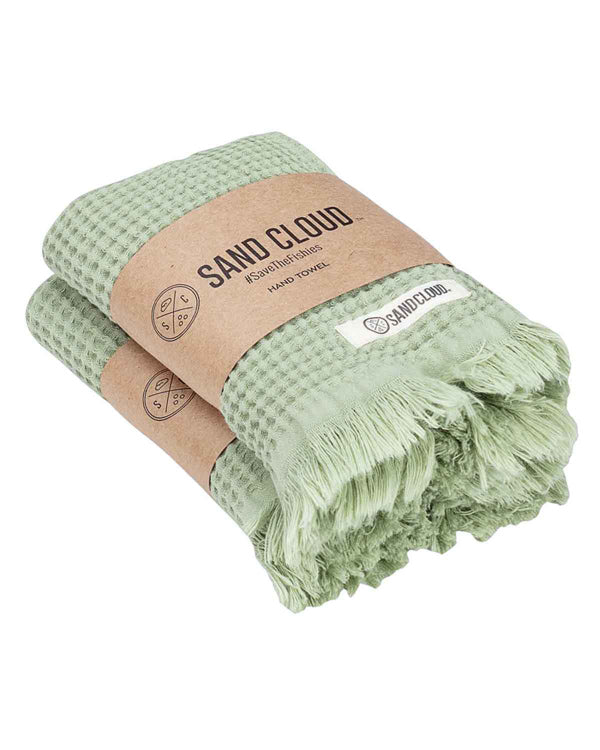 Alternative view of Micro Waffle Hand Bundle Sage