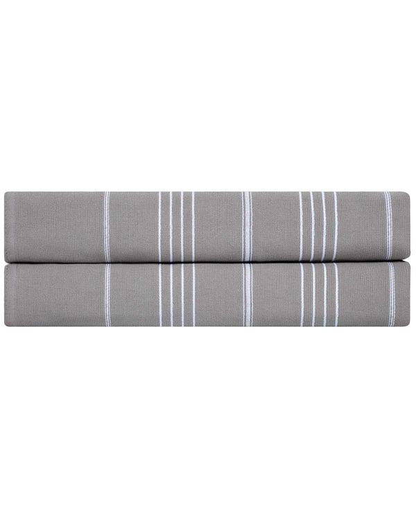 Classic Fringeless XL Bath Bundle - Grey - 2 Pack - Image 5