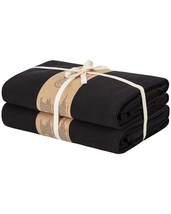 Terra Fringeless XL Bath Bundle - Black - Image 8