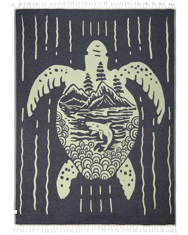 Alternative view of Pacific Ridley Blanket