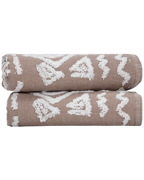 Alternative view of Turtle Mudcloth Hand Bath Bundle - 2 Pack - Taupe
