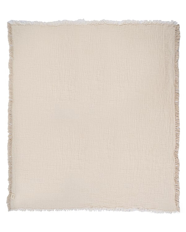Little Fishies Gauze Receiving Blanket Set - 3 Pack - Natural / Beige / Warm Taupe - Image 17