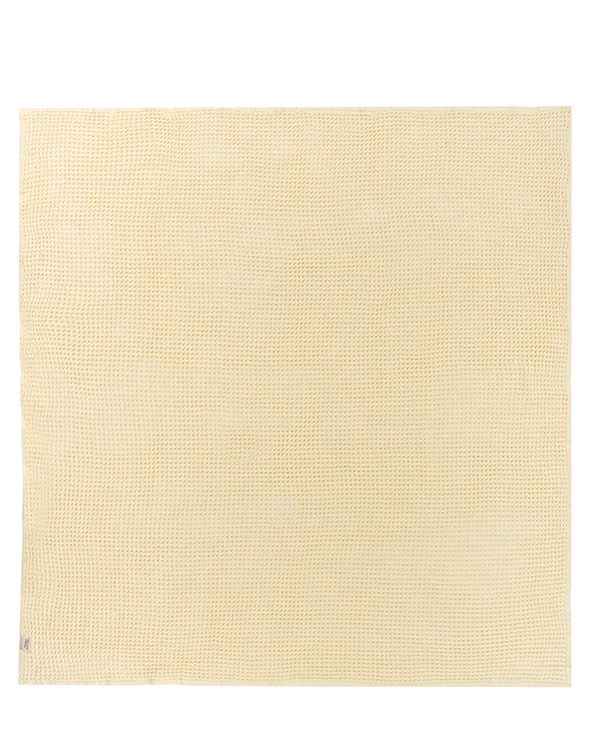 Little Fishies Waffle Blanket - Butter - Image 5
