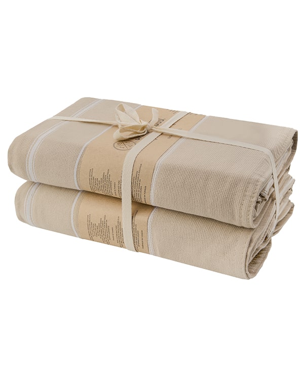 Classic Fringeless XL Bath Bundle - Sand - 2 Pack - Image 7