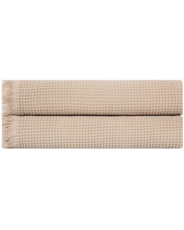 Alternative view of Micro Waffle XL Bath Bundle - 2 Pack -Sand