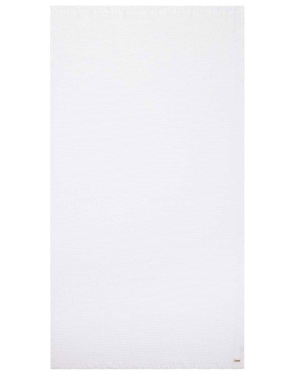 Alternative view of Micro Waffle XL Bath Bundle - White