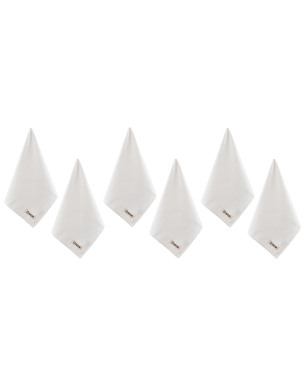 Terra Bath Washcloth Bundle - 6 Pack - Ivory - Image 4