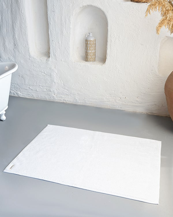 Alternative view of Willow Bath Mat - Ivory