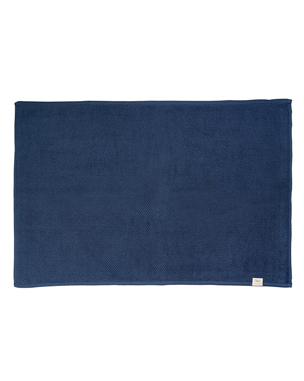 Willow Bath Mat - Navy - Image 3