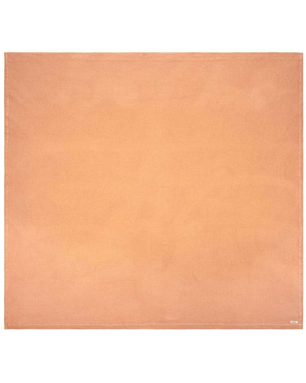 Alternative view of Micro Waffle Shower Curtain Beige