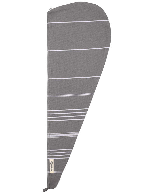 Classic Hair Towel - Grey - Image 3