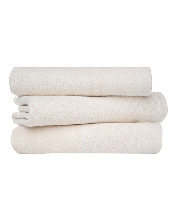 Cyperus Kitchen Towel Bundle Natural - Assorted 3 Pack
