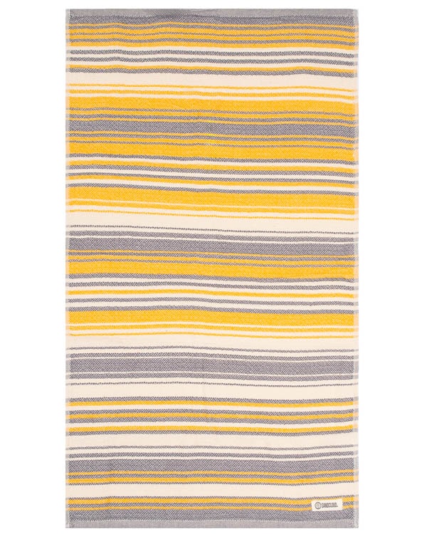 Saffron Stripe Bundle - 1 Towels Set, 1 Apron - Image 5