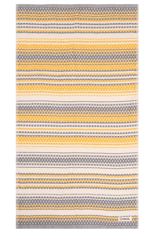 Saffron Stripe Bundle - 1 Towels Set, 1 Apron - Image 3